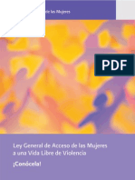 Ley General de Acceso de Las Mujeres A Una Vida Libre de Violencia