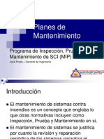 Planes de Mantenimiento