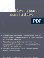 Uticaj Drzave Na Pravo I Prava Na Drzavu