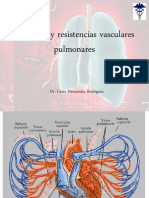 Presiones y Resistencias Vasculares Pulmonares