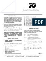 Contrad 70 Tech Sheet