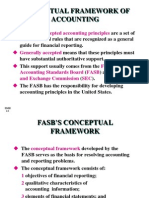 Conceptual Framework of Accounting: Generally Accepted Accounting Principles