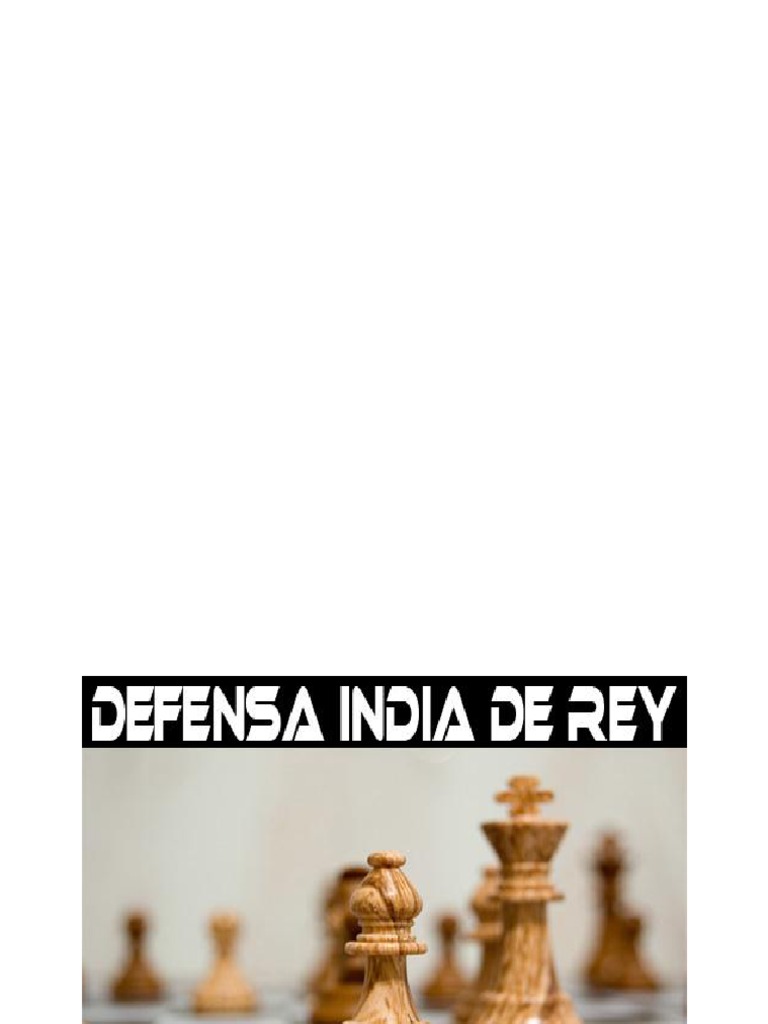 Defensa India De Rey Libro Pdf