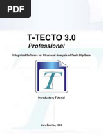 The T-TECTO 3.0 Program - Introductory Tutorial