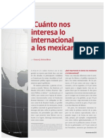 ¿Cuánto nos interesa lo internacional a los mexicanos? (La Nación 2382)