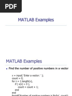 Cs111 Matlab More Programming