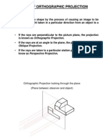 Theory of Orthographic Projection