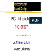 EECE416: Microcomputer Fundamentals and Design: PIC - Introduction