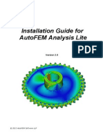 Installation Guide For AutoFEM Lite