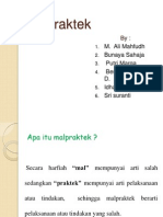 Malpraktek PPT Editing