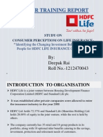 Identifying The Changing Investment Behaviour Among People For HDFC Life