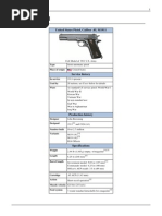 M1911 Pistol 