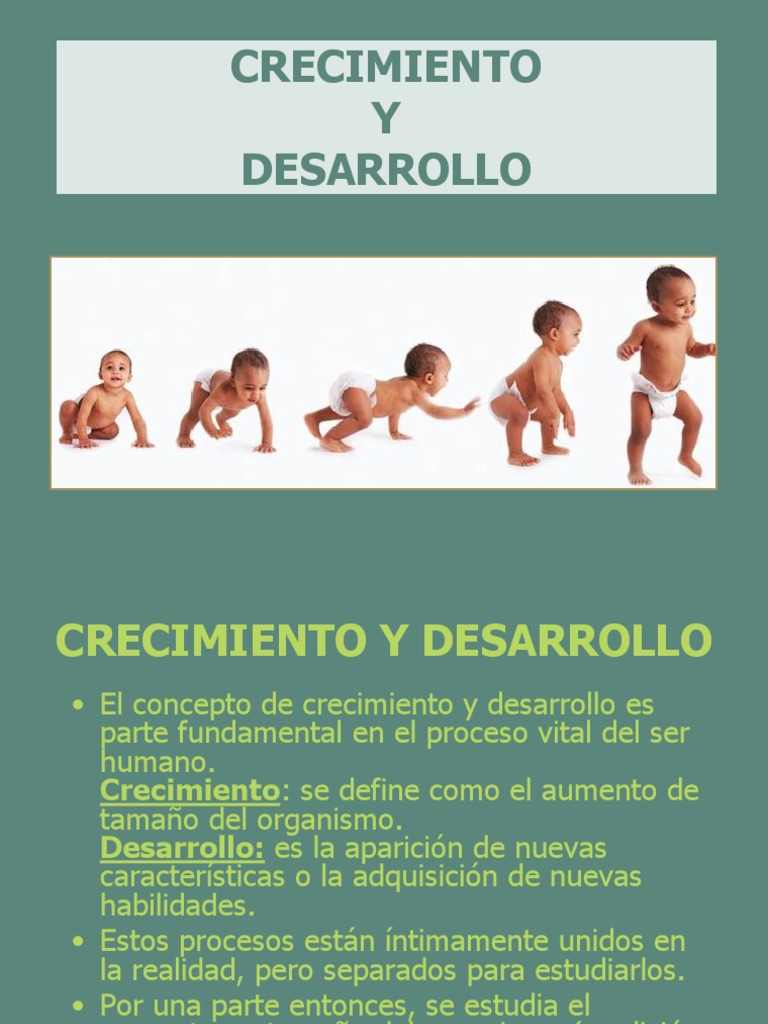 Crecimiento y Desarrollo | PDF | Adolescencia | Bienestar