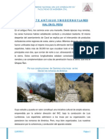 La Difícil y Variada Geografía Del Perú Es La Primera Condición Que Se Presenta para Eldesarrollo Del Transporte en Este País