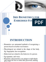 I B E S: RIS Iometrics FOR Mbedded Ystems