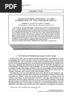Download Hayes RH Pisano GP - Manufacturing Strategy - At TheIntersection of Two Paradigms Shifts by Sms Raja SN188250210 doc pdf