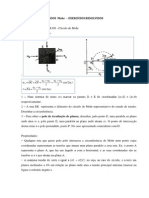 Círculo de Mohr - Exercicios Resolvidos