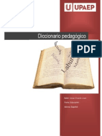 diccionario pedagogico