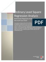 multivariate regression analysis - instructions