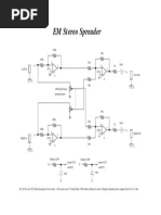 Stereo Preamp