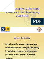 Social Security Is The Need of The Hour For Developing Countries