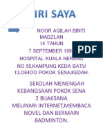 Noor Aqilah Binti Madzlan 14 Tahun 7 September 1999 Hospital Kuala Nerang No 55, Kampung Keda Batu 13, O64Oo Pokok Sena, Kedah