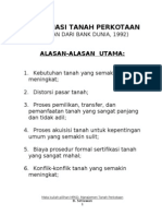 Reformasi Tanah Perkotaan