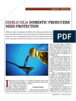 Edible Oils:: Domestic Producers Need Protection