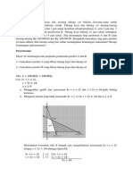 Latihan Soal Program Linear