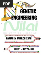Download Genetic Engineering Assignment by Acyl Chloride Hariprem SN188288846 doc pdf