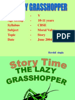 The Ants and Grasshopper