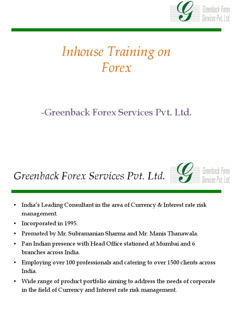 Forex risk management course in chennai