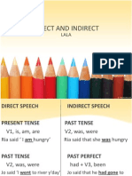 Indirect Speech