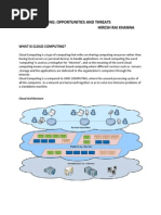 Cloud Computing - Opportunities & Threats