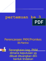 Perencanaan Evaluasi PKM Pertemuan Ke 2