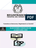 Consejos Municipales de Juventud 2009