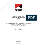 Branz Slender Panel Guide