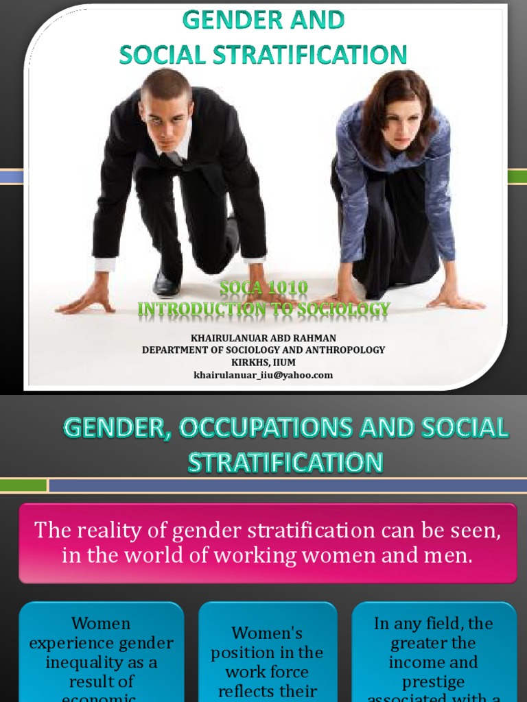 Gender Stratification in the Workforce | PDF | Equal Pay For Equal Work ...