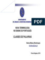 Nova Term Classes de Palavras