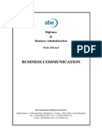 Business Communication