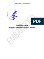 HealthCare - Gov Progress Report Final