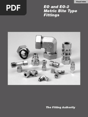 EO and EO-2 Metric Bite Type Fittings