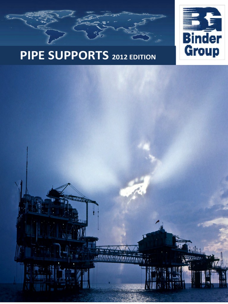 Binder Group Pipe Supports 2012 Edition A Comprehensive Guide to Rigid