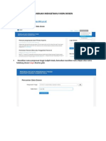 Cara Mencari NIDN Dosen PDF