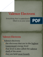 valence electrons