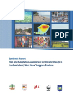 Risk and Adaptation Assessment To Climate Change in Lombok Island