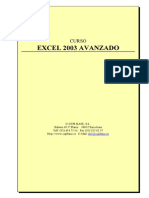Manual Español - Microsoft Excel 2003 Avanzado© Cepi-Base, S L