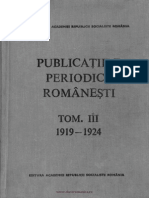 Publicatii periodice 1919-1924