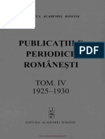 Publicatii periodice 1925-1930