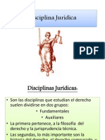 Disciplina Jurídica